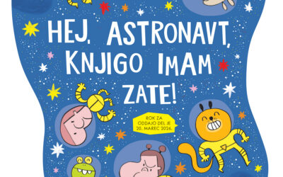 Literarno-ustvarjalni natečaj »Hej, astronavt, knjigo imam zate!«